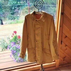 G.H. Bass & Co. Sz. 8 Mustard Yellow Full Zippered and Lined Jacket